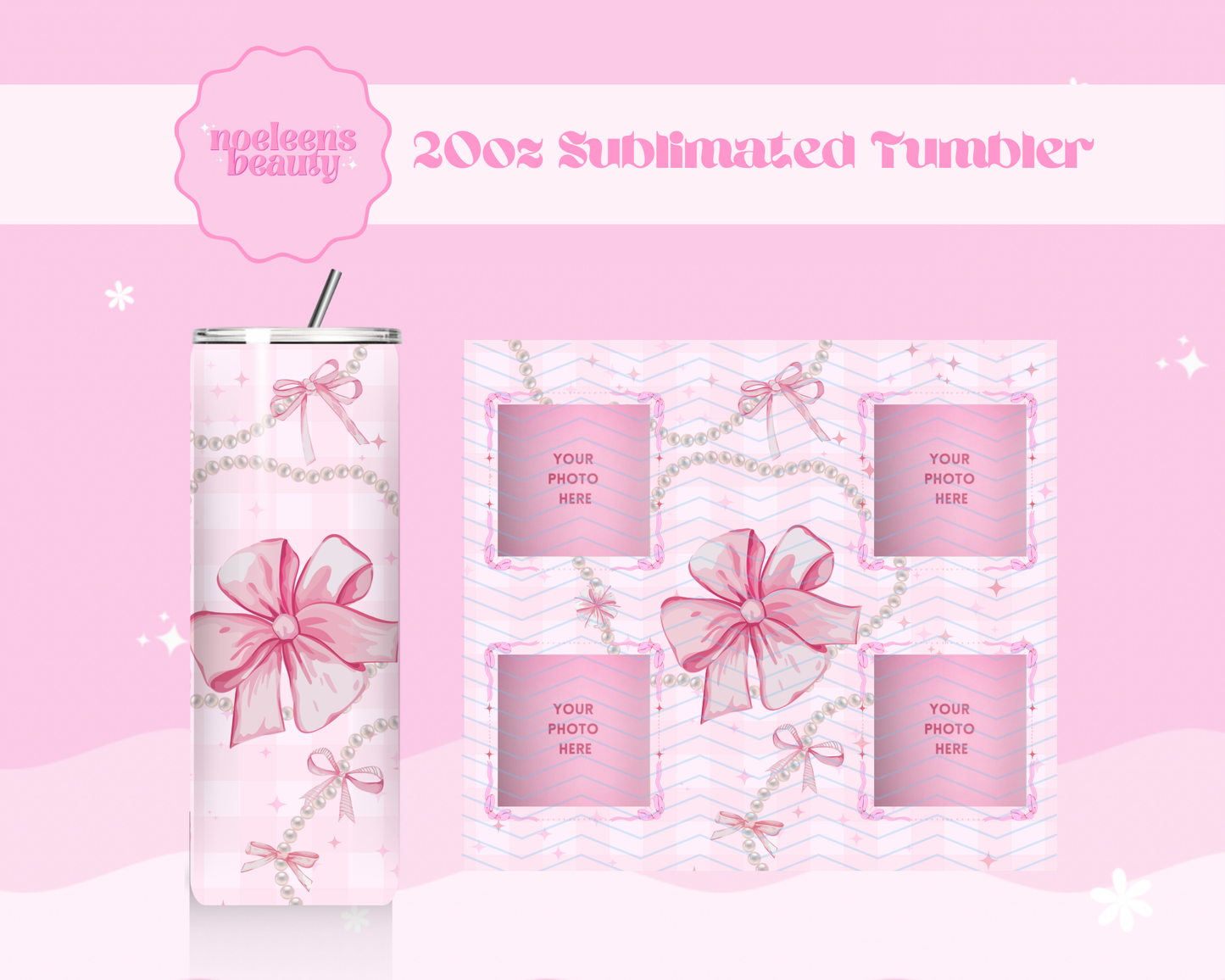 Personalized Coquette Tumbler
