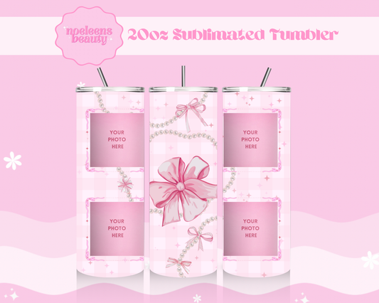 Personalized Coquette Tumbler